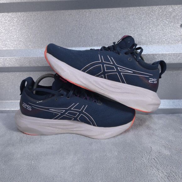 Asics Gel-Nimbus 25 Women's Size 9 Wide Blue Lilac Train Athletic Running Shoe - Picture 3 of 14